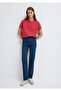 Logo Printed Red T-Shirt Loose Fit / Loose Relaxed Fit1611309-70985 - 2