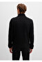 Zippered Black Knitwear Cardigan Slim Fit / Slim Fit 070697 -900 - 5