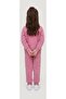 Printed Three-Thread Shardooned Combed Cotton Sweatshirt Children's Set - 2