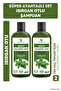Nettle Shampoo, Helps Against Hair Loss 485 ml Set of 2