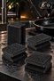 Extra Strong 5 Pieces Black Classic Dish Sponge Glitters Panthera Edition Dish Sponge - 4