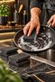 Extra Strong 5 Pieces Black Classic Dish Sponge Glitters Panthera Edition Dish Sponge - 3