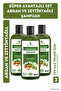 Argan and Olive Oil Shampoo, Anti-Hair Loss, Nourishing and Repairing (3 Pieces X 485 ml)