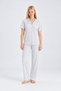 Bamboo Buttoned Maternity Maternity Pajama Set 30201Y-30205Y