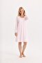 Bamboo Long Sleeve Maternity Nightgown Dress 30284-30287 - 2