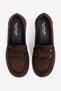 Brown Suede Women's Loafer - Comfortable Sole, Masculine Design, Premium Quality - 2
