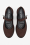 Brown Suede Women's Daily Comfortable Ergonomic Mary Jane Shoes School, Office, Campus Style Stylish Loafers