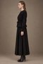 Women's Corduroy Buttoned Blouse and Long Skirt Set