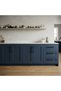 Elif Black 192 mm Handle Luxury Country Kitchen Furniture Cabinet Drawer Handle - 4