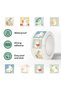 500pcs All 500PCS Cartoon Cute Rabbit Sticker, Teacher Reward Praise Roll Sticker Labels, Envelope S - 6