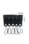 10Pcs 10Pcs Outdoor Windproof Clips with Carabiners, Tent Clips, Outdoor Canopy Clips, Fixed Plastic - 2