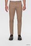 Slim Fit Mink Dobby Chino Pants - 5