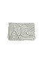Minimal Patterned Multi-Purpose Zippered Coin Holder