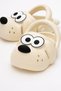 Feelup İncim Doggy Ecru Cute Dog Figured Slippers & Sandals for Daily Garden, Seaside, Beach, Nursery, Unisex Children - 3
