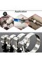 32-35 1pcs 304 Stainless Steel Powerful Hose Clamp Exhaust Air Water Pipes Durable Sealing Powerful - 5