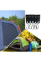 10Pcs 10Pcs Outdoor Windproof Clips with Carabiners, Tent Clips, Outdoor Canopy Clips, Fixed Plastic - 5