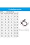M4 304 Stainless Steel Bow Shape Load Shackle for Camping, Hiking and Other Outdoor Sports M4 M5 M6 - 4
