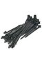 25pcs Self-Locking Nylon Cable Ties Car Hose Fastening Zip Strap Nylon Tie Wrap Cable Fixed Fastener - 8