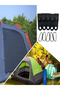 10Pcs 10Pcs Outdoor Windproof Clips with Carabiners, Tent Clips, Outdoor Canopy Clips, Fixed Plastic - 7