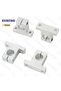 4Pcs SK20 4pcs SK8 SK10 SK12 SK16 SK20 SK25 SK30 linear bearing rail shaft Support Linear Shaft Lin - 7