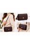 Women's 3-Compartment Covered Shoulder and Crossbody Bag (21X14Cm) - 3