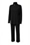 Urban Corduroy Fabric Half-Zip Maternity and Postpartum Tracksuit Set - 5
