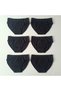 Young Men's Cotton 6 Pack Black Color Slip Bb2839