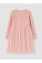 Sparkling Choices Tulle Detailed Girls' Dress from Shining Store - 6