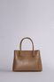 Textured accessory handbag - mink - 2