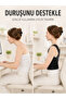 Upright Posture and Posture Correction Corset with Adjustable Cross Elastic Back and Lumbar Support -