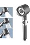 High-Performance Massage Effect Water-Saving Shower Head Chrome Plated Long-Lasting - 4