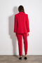 Single Button Classic Jacket - Red - 5