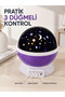 Rotating Starry Night Light Colorful Sky Projection Light -