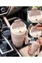 360 ml Stainless Steel Vacuum Thermos Cup – Hot and Cold Beverage Thermos, with Lid and Carrying Strap
