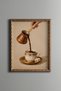 Turkish Coffee - Vintage Patterned Table - Fine Model