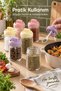 6-Piece Glass Spice Jar Set with Spoon and Lid 314 ml Multi-Colored - 4