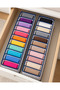 2-Piece Drawer Organizer 11 X 40 X 11 cm Socks Underwear Closet Organizing Box - 4