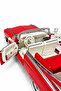 Die Cast Cadillac Eldorado 1959 Metal Model Car 24cm – 1:24 Scale, with Stand, Opening Hood, Opening Doors and Trunk, Shock Absorbers and Movable Steering Wheel - 8