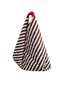 Hande Dizayn Valentine's Mother's Day Waterproof Quilted Black and White Striped Everything Bag Origami Model Shoulder Bag - 4