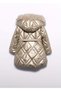 Girl's Hooded Coat Gold Gold - 3
