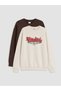 2-Piece Zero Roba Collar Boys' Sweatshirt from Uzg Store for Style Enthusiasts - 2