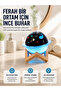 Usb-Connected Mini Aromatherapy Powered Air Humidifier with Projector Light -