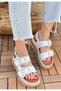 Stan White Skin Sandals
