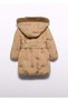 Girl's Hooded Coat Mustard Yellow - 5