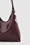 Rffia Charmlı Casual Shoulder Bag Claret Red - 6