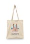 Double Minaret Madrasseh - Erzurum Turkey Series Tote Bag Printed Cloth Bag - 2