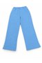 28010-26 Girl's White Striped Wide-Legged 3-Yarn Ruffled Sweatpants 13–16 Years Old - 8