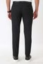 Slim Fit Side Pocket Stretch Wool Black Striped Trousers P 1236 - 6