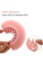 2 Pack Silicone Body Scrubber, Exfoliating Soft Loofah Premium Silicone Loofah, Head Scrubber, Scalp Massager/Brush, Wet and Dry, Easy to Clean - 5
