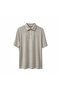 Men's Linen Polo Shirt – Beige I Machay